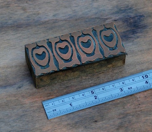 Letterpress printing block - letterpress,