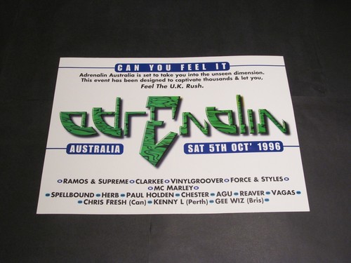 Adrenalin australia tour - adrenalin,