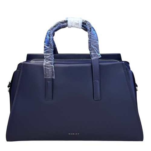 Radley handbag blue leather - handbag,