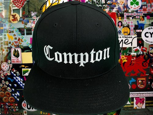 The compton embroidered black - embroidered,