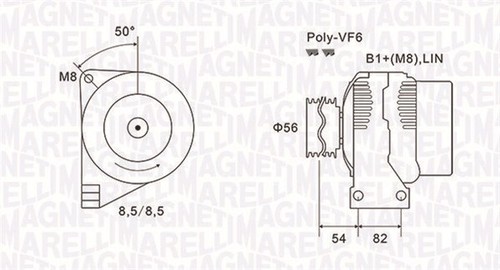 Magneti marelli 063732028010 - magneti,