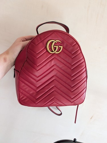 Gucci quilted marmont backpack - marmont,