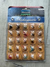 Shakespeare Fishing Flies 25pcs Fly Fishing Tackle