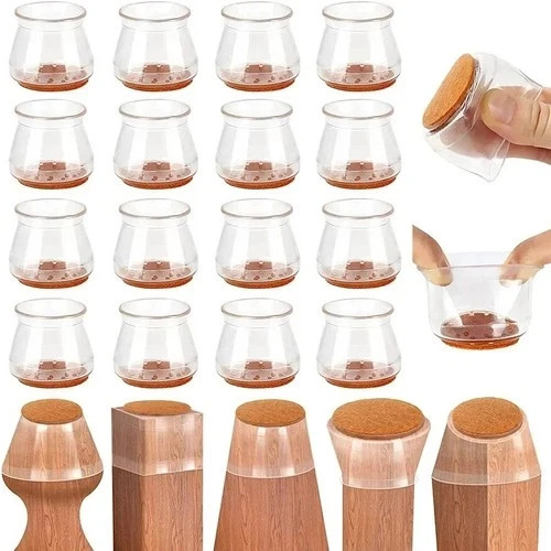 Silicone chair leg caps floor - silicone,