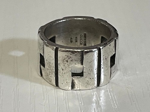 Gucci modernist silver 925 - gucci,