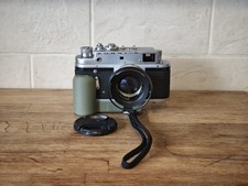 Film Tested Zorki 4 Rangefiner Camera + Jupiter 3 50mm F/1.5 Lens, Grip + Extras
