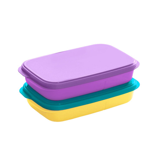 Tupperware lunch box with - my,
