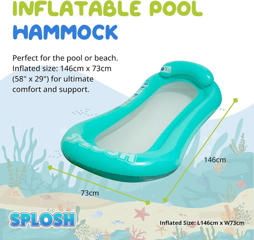 Splosh inflatable mesh pool - splosh,