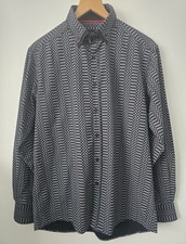 Men's Long Sleeve Cotton Shirt Guide London Men's Size Uk XL