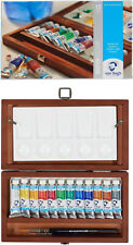 Royal Talens - Van Gogh Artists Watercolour 12 Tube Wooden Box Paint Set