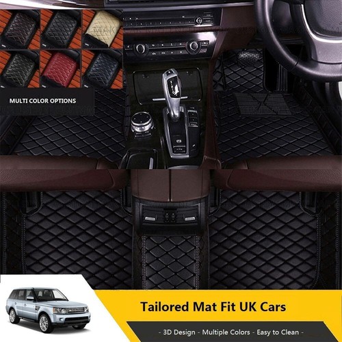 Custom fit leather car mat - pu,