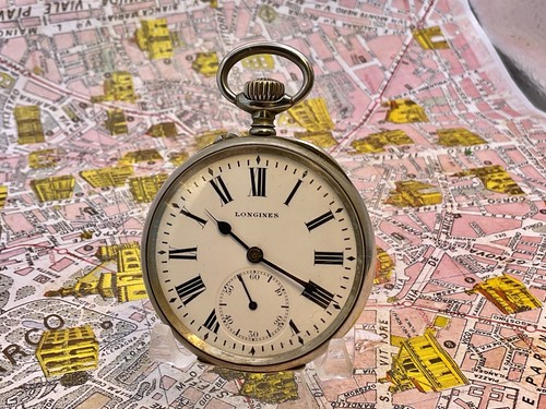 Longines railway pocket watch - pocket,