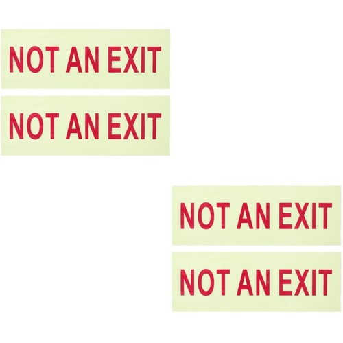 Pcs not exit sign warning - pcs,