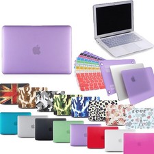 Case For Apple Macbook Air Pro 15 13 11 Inch Protective Cover+Keyboard Gel Skin