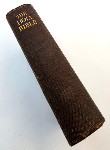 Antique holy bible published - holy,