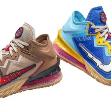 Nike Lebron 18 Low Wile E vs Roadrunner Space Jam Size 9uk 10us 44eu ULTRA RARE!