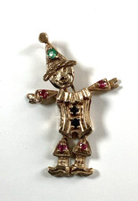 9ct Yellow Gold Clown Charm