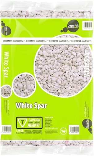 Deco pak white spar - white,