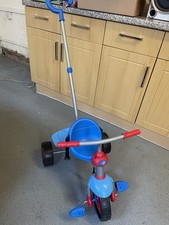 Smart trike 3 in 1, red,  blue colour, lightly used, very good condition 
