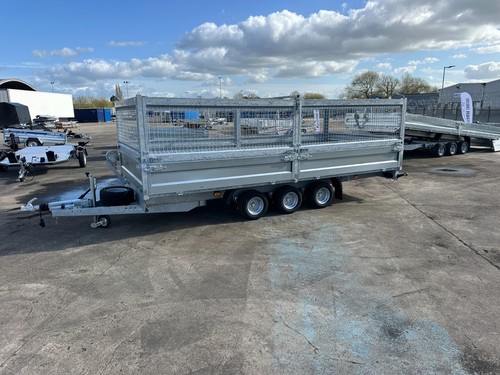 Dropside car cage trailer - car,