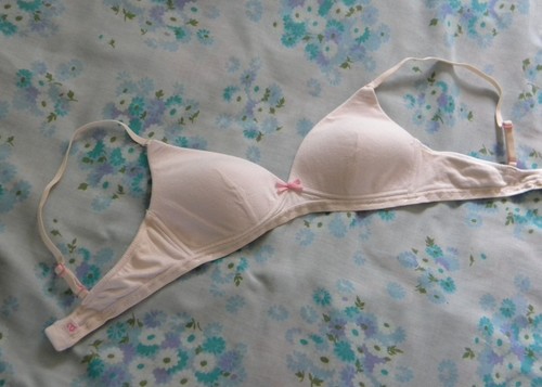 32b white angel bra - 32b, cotton