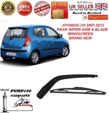 REAR WIPER  FOR HYUNDAI i10 2007-2013  ARM & BLADE WINDSCREEN  NEW