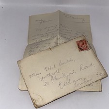 WW1 1916 Handwritten Letter