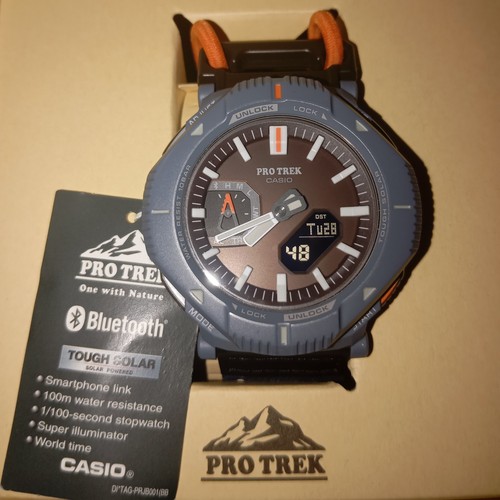 Casio pro trek prj b001b - trek, prj-b001b-2dr