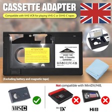 VHS-C To VHS Old School