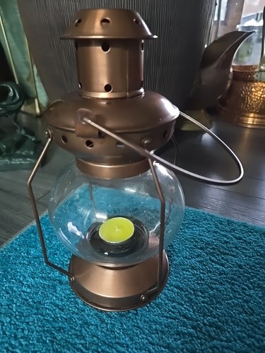 Decorative copper lantern - copper,