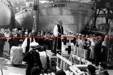 F010247 HMS Whitby Commissioning Service Herbert Gresford Jones 1956