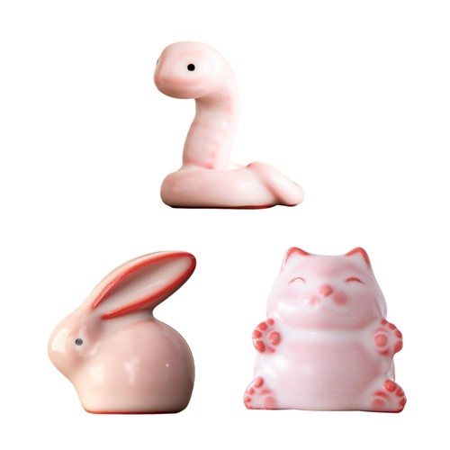 Little pig figurines - little, teacup