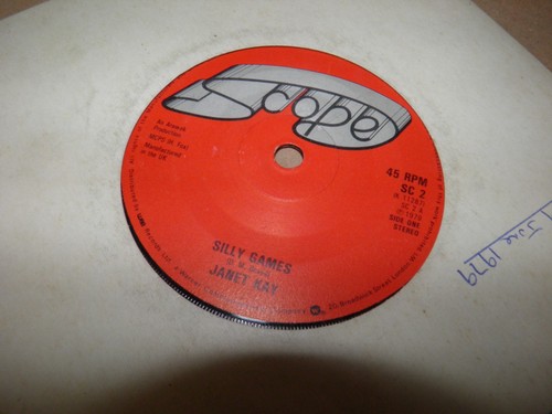 Janet kay silly games vinyl - kay-,