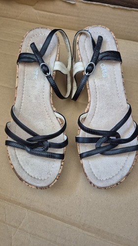 Ladies barratts black cork - ladies,