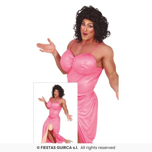 Big drag costume mens stag - drag,