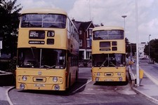 1980s Original Bus Slide Bournemouth DLJ 116L and MFX 169W Ref 9022