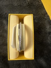 Swarovski Silver Twist Bangle