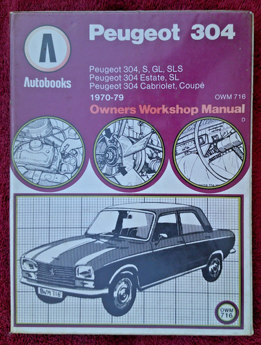 Peugeot 304 autobooks workshop - 304,