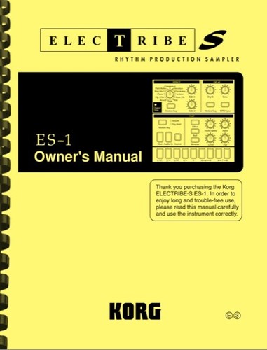 Korg electribe rhythm - electribe, es-1