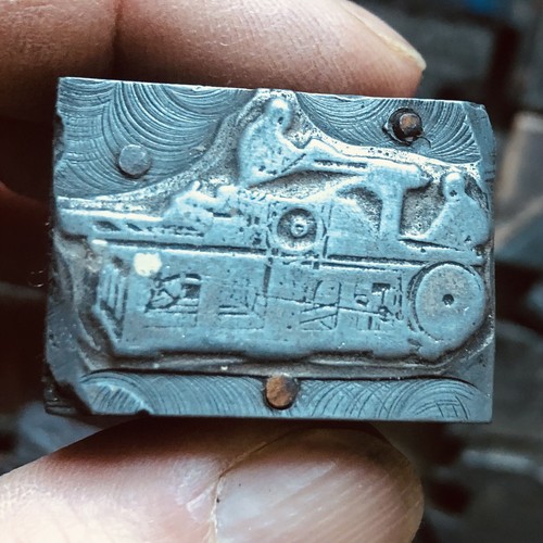 Letterpress printing block - letterpress,