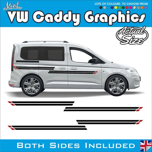 Caddy side stripes - caddy, sport