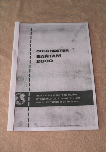 Colchester bantam 2000 2 - 2000, mk