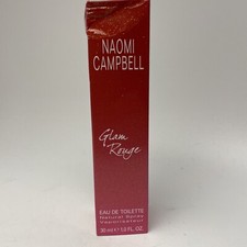 NAOMI CAMPBELL GLAM ROUGE 30ML EDT SPRAY - NEW, DAMAGED BOXES, SEE PHOTOS