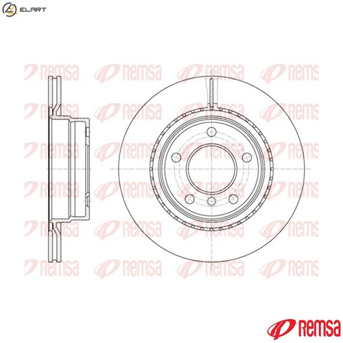 Brake disc 61231 - for, bmw