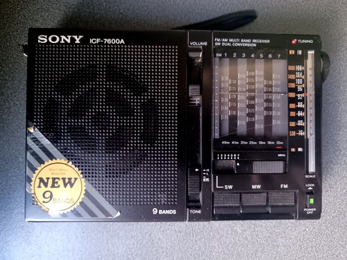 Radio sony icf 7600 - radio,