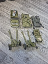 Vintage Dinky Toys, Leopard Tank, Chieftain Tank, Shado Jeep Battle Lines