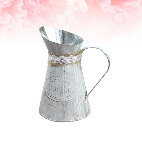 Iron flower vase vintage - flower,