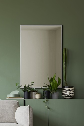 Extra large silver edged - large,