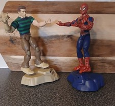 VINTAGE 90'S MARVEL SPIDERMAN AND SANDMAN TALKING ROOM GUARDS