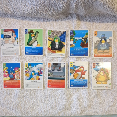 Club penguin trading card - club,